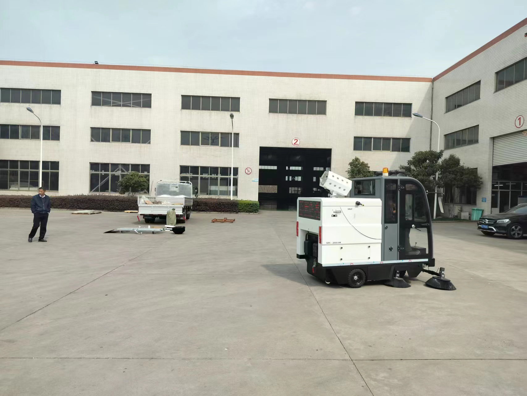 物業(yè)電動清掃車：改變清潔工作的未來